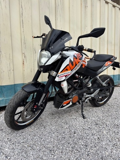 KTM DUKE 200 デューク200 実働