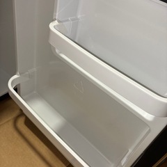 【新品未使用】46L小型冷蔵庫　ホワイトの画像