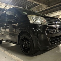 【激安】軽自動車　ステラ　人気の黒　低燃費　アイドリングストップ　車検有　早い者勝ち！の画像