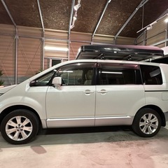 【平成19年式】デリカD5　4WD　ルーフテント付！　車検令和9年11月！の画像