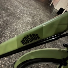 電動自転車　　ネオサージュ　チャイルドシート付きの画像