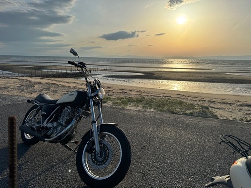 SR400 2016年式 ライトチョッパーカスタム  純正パーツ有