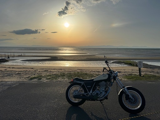SR400 2016年式 ライトチョッパーカスタム  純正パーツ有