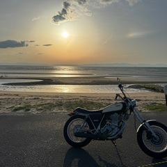 SR400 2016年式 ライトチョッパーカスタム  純正パーツ有の画像