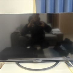 テレビ台付き　45インチ AQUOS 液晶テレビの画像