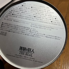 進撃の巨人THERealの缶ケースの画像