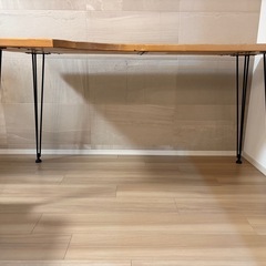 【美品】LOWYA　L字デスク の画像