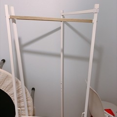 室内物干し　屏風タイプ　間仕切りの画像