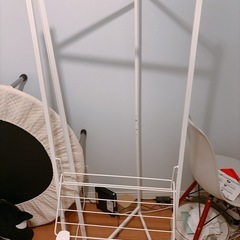 室内物干し　屏風タイプ　間仕切りの画像