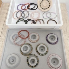 天然石　ブレスレットの画像