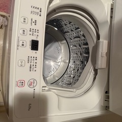 2024年　6キロ　ヤマダオリジナル洗濯機　 RORO YWM-T60Lの画像