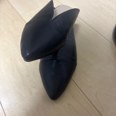 しまむら　2PINK スリッポンサンダルLLサイズの画像