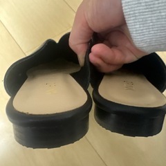 しまむら　2PINK スリッポンサンダルLLサイズの画像