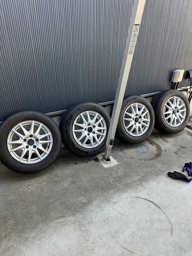ブリジストンVRX  185/65/15　タイヤホイール4本セット