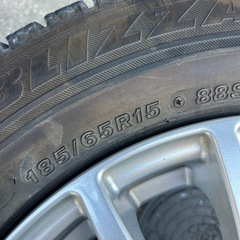 ブリジストンVRX  185/65/15　タイヤホイール4本セットの画像