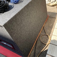 Pioneer スピーカー TS-WX1220AH 30cm×2 パワードサブウーファー カロッツェリアの画像