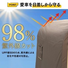 バイクガレージ サイクルハウス 新品未開封の画像