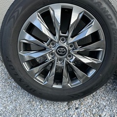 ランクル300ZX 純正ホイール★20インチタイヤセット4本の画像