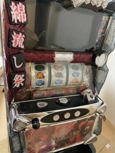 【広島市東区 引取り限定】パチスロ実機 Lミリマス・ひぐらし祭2（コイン不要機・スマスロユニット付）