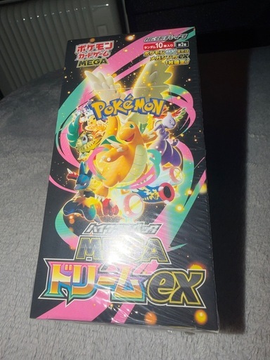 ポケモンカードMEGAドリームEXシュリンク付き