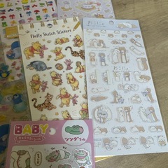 シール 使いかけ有 まとめて 新品含むの画像