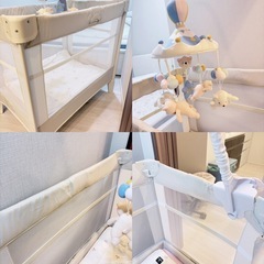 Aprica ココネルエアー ベビーベッド プッパプーポ　ベビー布団ベビーメリーの画像