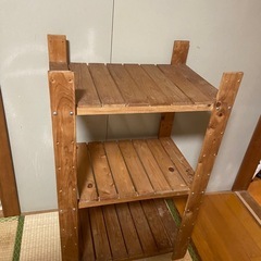 三段ラック 市内受取来れる方‼️の画像