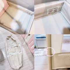 Aprica ココネルエアー ベビーベッド プッパプーポ　ベビー布団ベビーメリーの画像