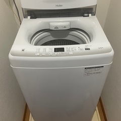 【19〜20日引取限定】洗濯機　4.5kgの画像