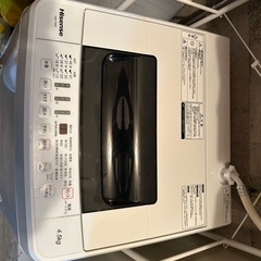 洗濯機　Hisense HW-T45C 2018年製  の画像