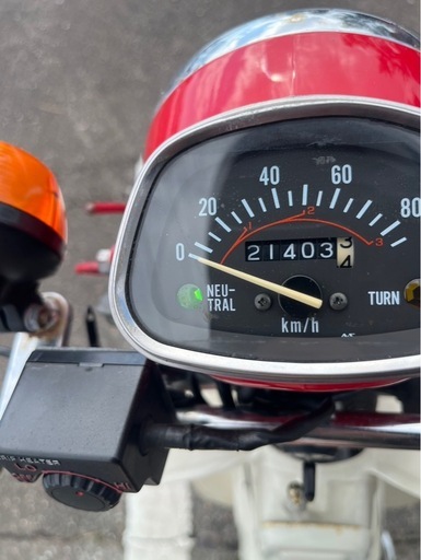 MD90 キャブ車　12V グリップヒーター付き