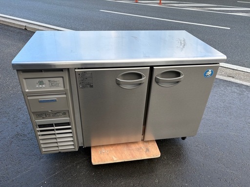 ■中古品 フクシマガリレイ YRC-120RM2 2020年 1200ｘ600ｘ800ｍｍ 北沢産業 台下冷蔵庫 動作問題なし 厨房■