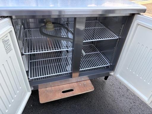 ■②中古品 フクシマガリレイ YRC-120RM2 2020年 1200ｘ600ｘ800ｍｍ 北沢産業 台下冷蔵庫 動作問題なし 厨房■