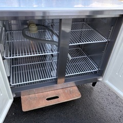 ■②中古品 フクシマガリレイ YRC-120RM2 2020年 1200ｘ600ｘ800ｍｍ 北沢産業 台下冷蔵庫 動作問題なし 厨房■の画像