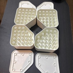 因幡電工　洗濯機かさ上げ台 ふんばるマン 防振ゴム ニューしずか　セットの画像