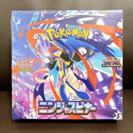 ポケカ シュリンク付き  ニンジャスピナー 1BOX