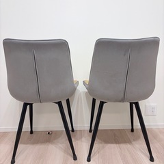 【値下げしました！】ダイニングチェア2脚セット🪑ブラウンの画像