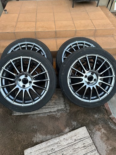 RAYS グラムライツ57XV 17インチ　7J ZEETEX205/45 RAYS グラムライツ57XV 17インチ 7J ZEETEX205/45 PCD100 4H