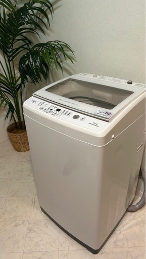 AQUA 7キロ洗濯機　DDM inverter搭載