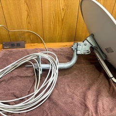 CS/BSアンテナ/SP-AM600M/ケーブル/ベランダ手摺取り付け金具/スカパー/マスプロの画像