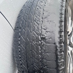 150プラド純正　19インチ ホイールセットの画像