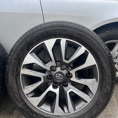 150プラド純正　19インチ ホイールセットの画像