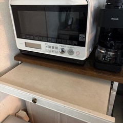 【3/25までに引取可能な方】【無料で引取できる方】キッチン棚　ホワイト　株式会社ユーアイの画像