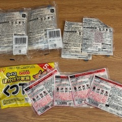 桐灰　カイロセット　貼るカイロ　足元カイロなどの画像