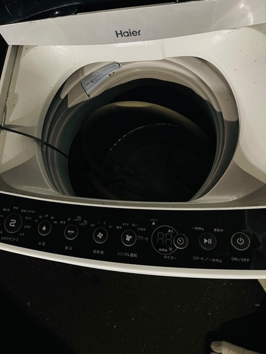 HAIER洗濯機　5.5kg 配送可能