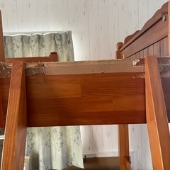 引き出しチェスト付きシステムベッドデスクの画像