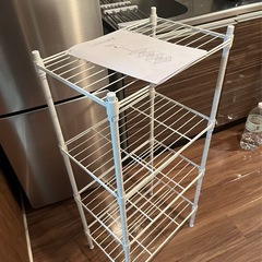 (お決まりました)2024年購入ニトリのスチールラックの画像