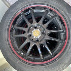 【タイヤ・ホイール4本セット】195/55R15の画像
