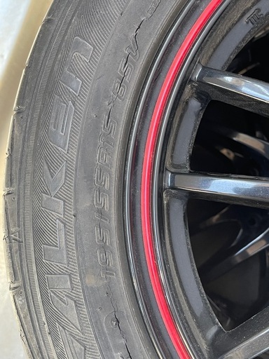 【タイヤ・ホイール4本セット】195/55R15