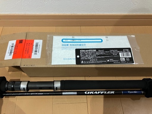【美品】船竿　シマノ(SHIMANO)19グラップラー タイプC S77M